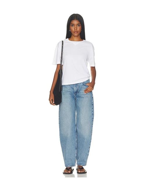 FAVORITE DAUGHTER White The Everyday Short Sleeve Tee
