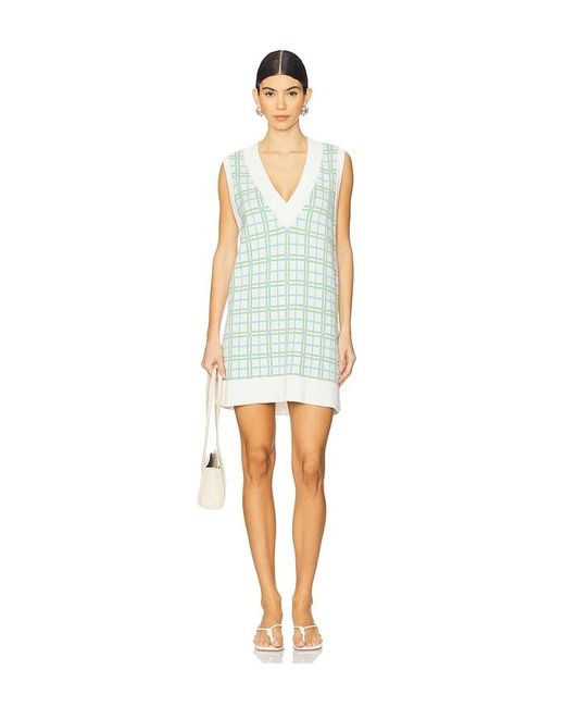 Show Me Your Mumu White Sweaterkleid Mit Tanktopschnitt Hartford