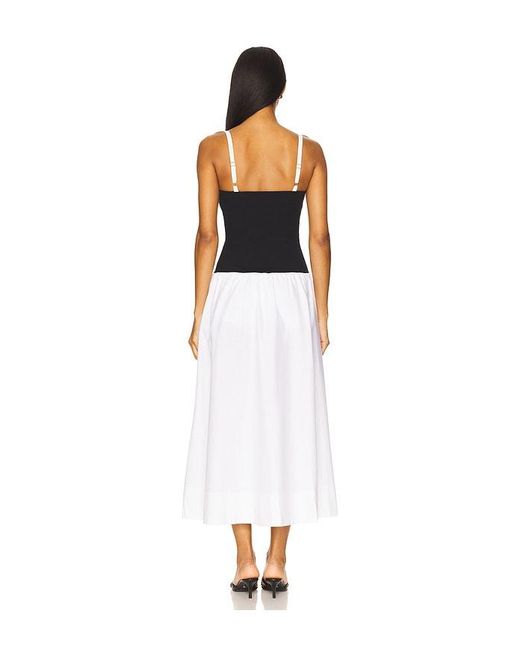 Show Me Your Mumu White Hepburn Midi Dress