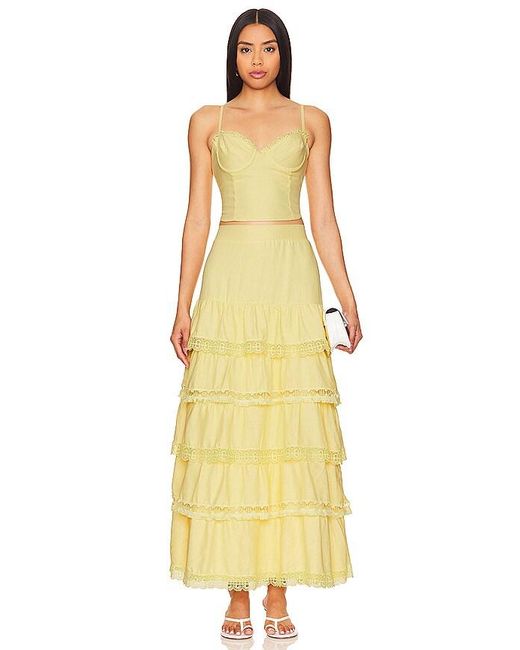 Peixoto Yellow Josie Cami