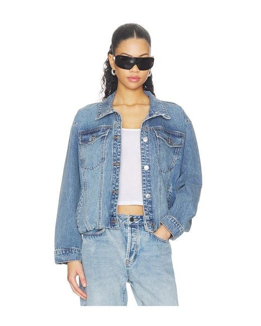 Steve Madden Blue Allyson Jacket
