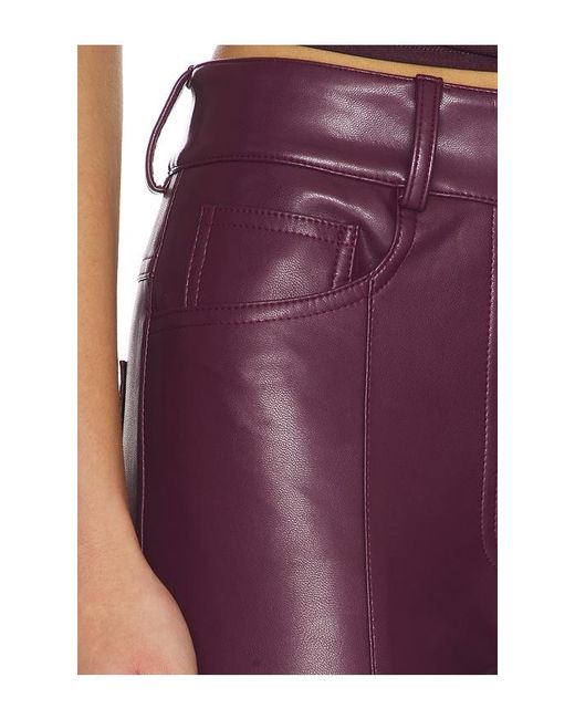Norma Kamali Red Spat Jeans