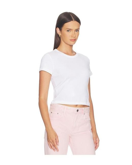 Leset White Nando Baby Tee