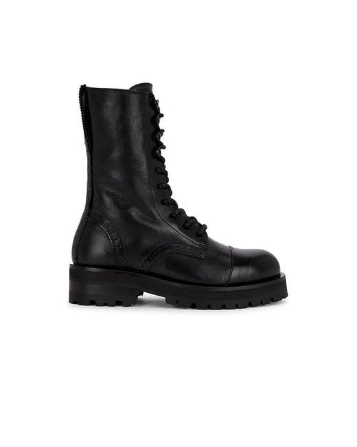 AllSaints Black Aastha Boot