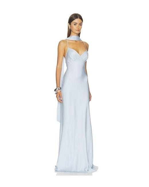 Nadine Merabi White Lana Dress