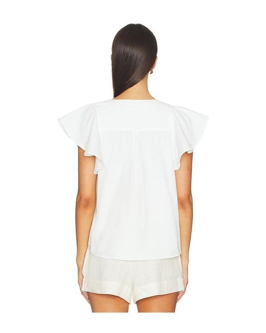 Brochu Walker White Darya Top