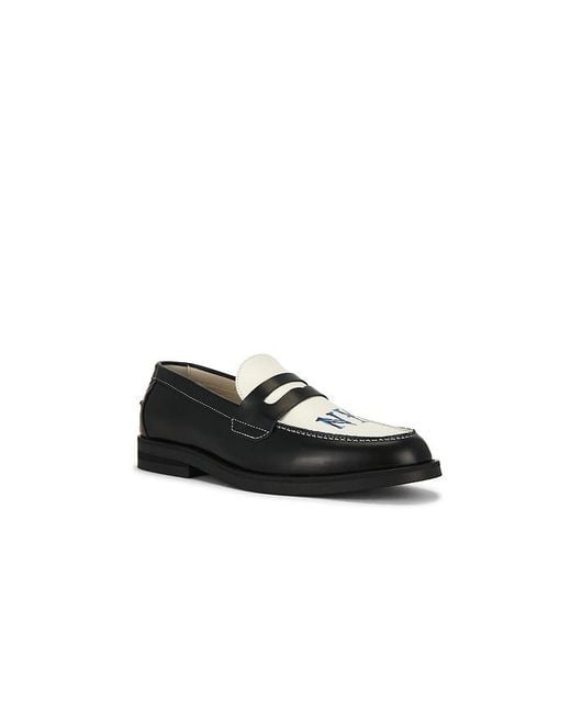 Duke & Dexter Black Wilde Ny Penny Loafer for men