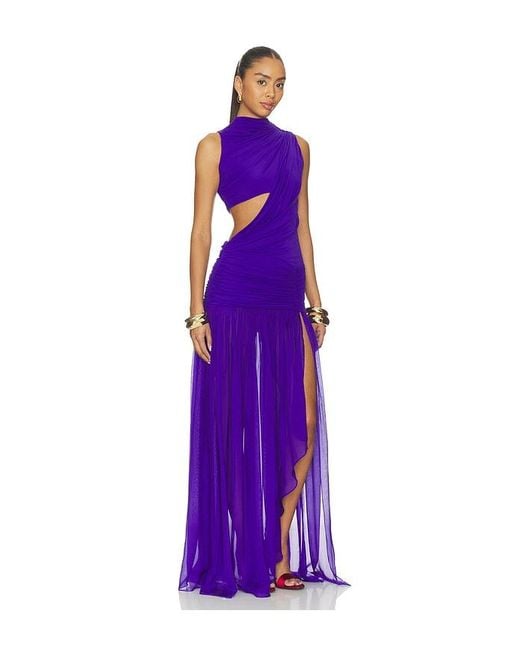 Deme by Gabriella Purple The Tara Dress