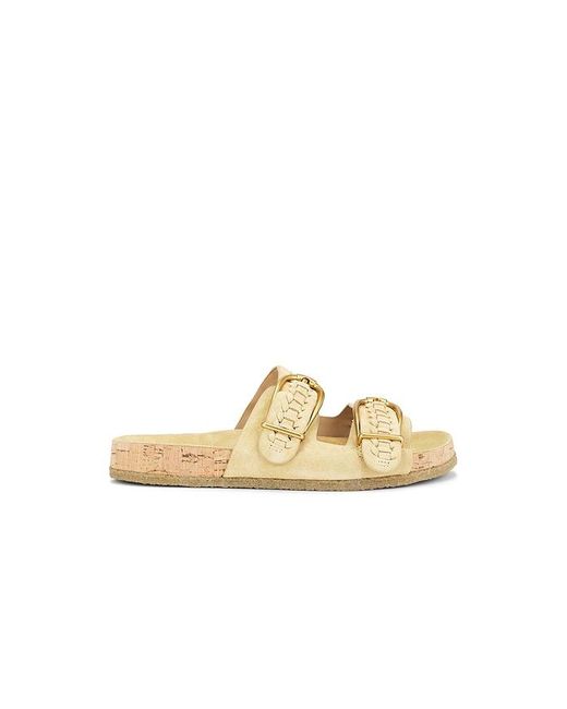 Veronica Beard Metallic Page Sandal