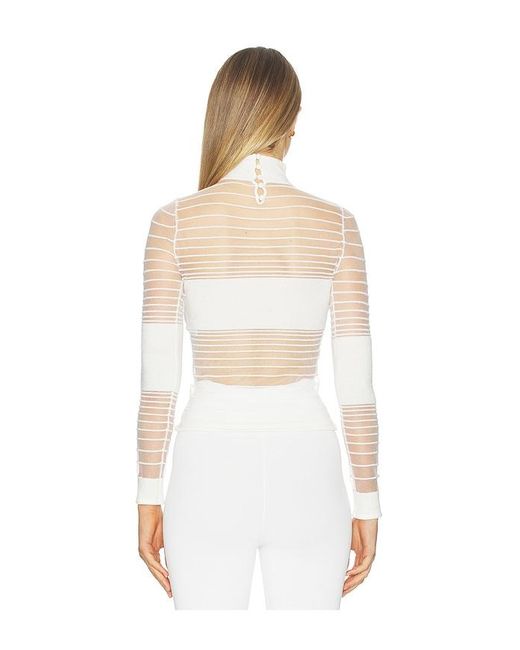 retroféte White Katrine Top