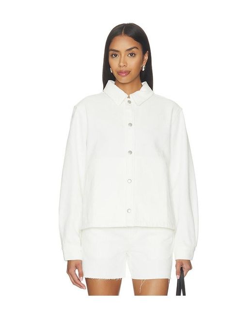 Still Here White Coach Jacket