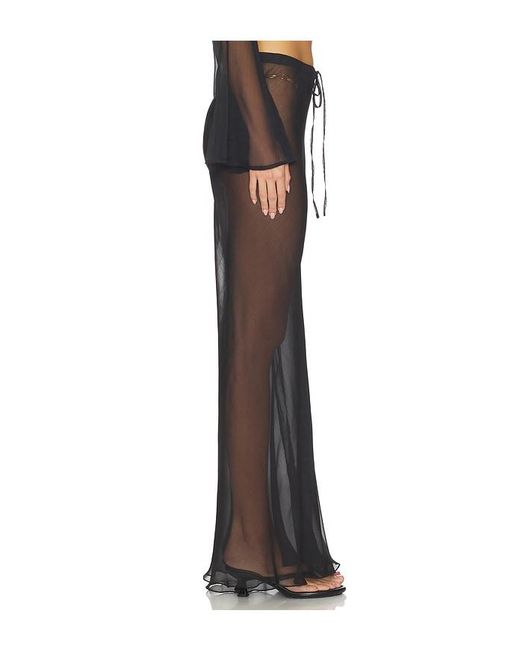 Shani Shemer Black Kairo Wide Leg Pants
