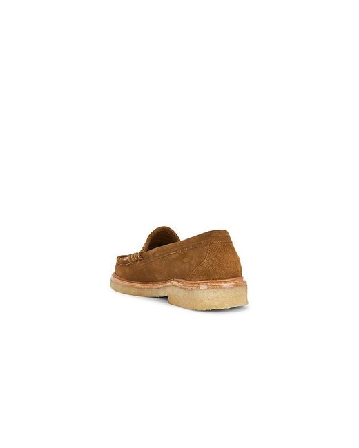 G.H.BASS White Larson Crepe Sole Rafia for men
