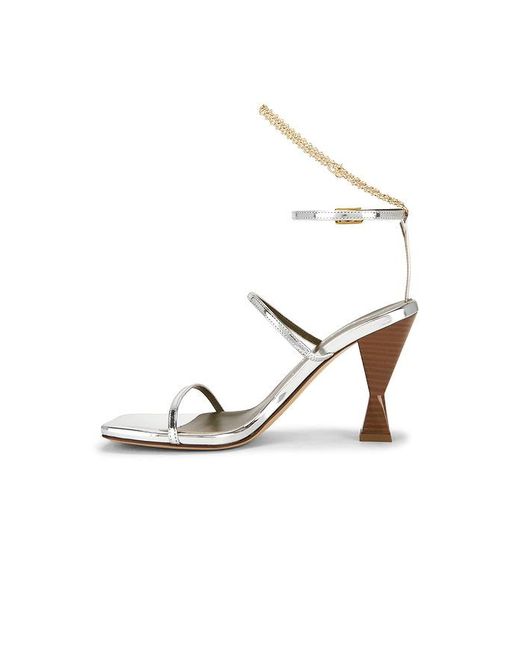 MARIA LUCA White Ofelia High Clessidra Sandal