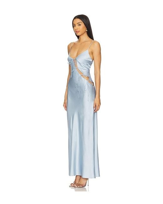 Lioness Blue X Revolve About A Girl Maxi