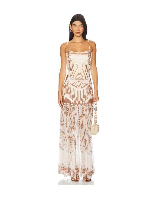 Ulla Johnson White Marisol Drop Waist Gown
