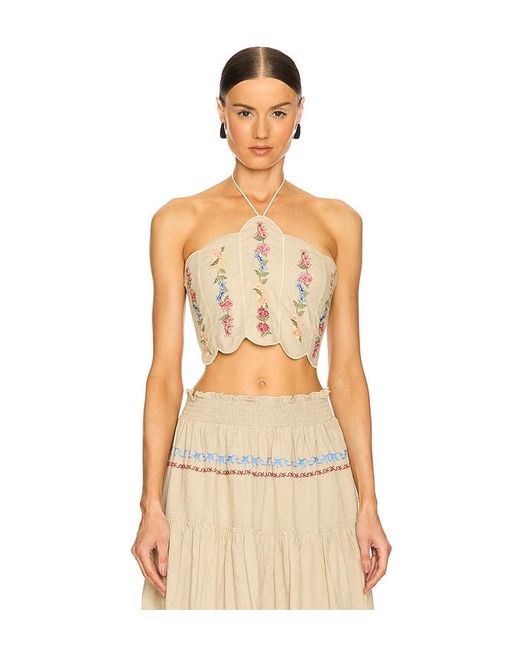 Agua Bendita Natural Neckholder-Top