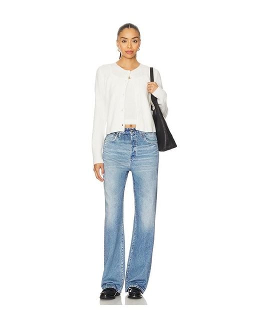 Rag & Bone Blue Rb Miramar Terry Shea Straight Pant Jeans