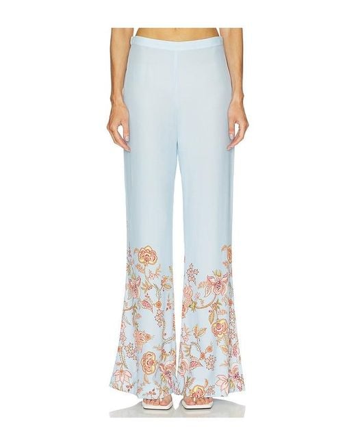 Hemant & Nandita Blue Wide Leg Pants