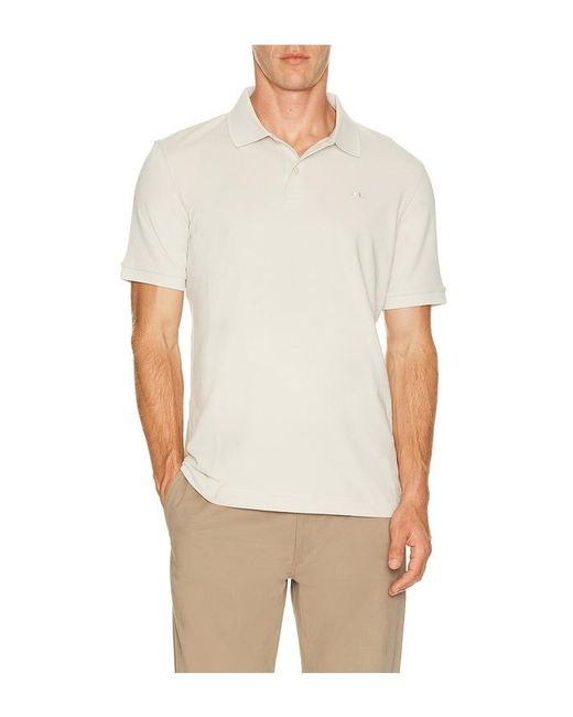 J.Lindeberg White Verse Polo for men