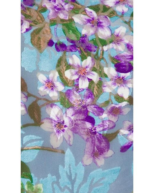Only Hearts Blue Bouquet Underwire Slip