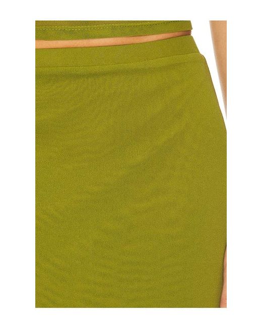 BY.DYLN Green Maddox Skirt