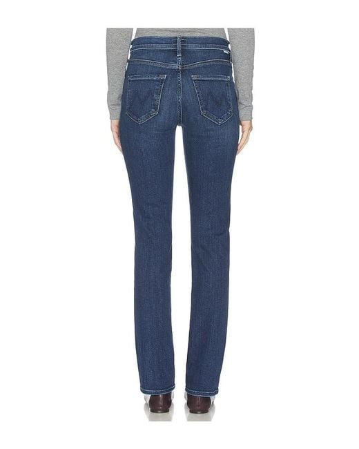 Mother Blue The Mid Rise Dazzler Skimp Jeans
