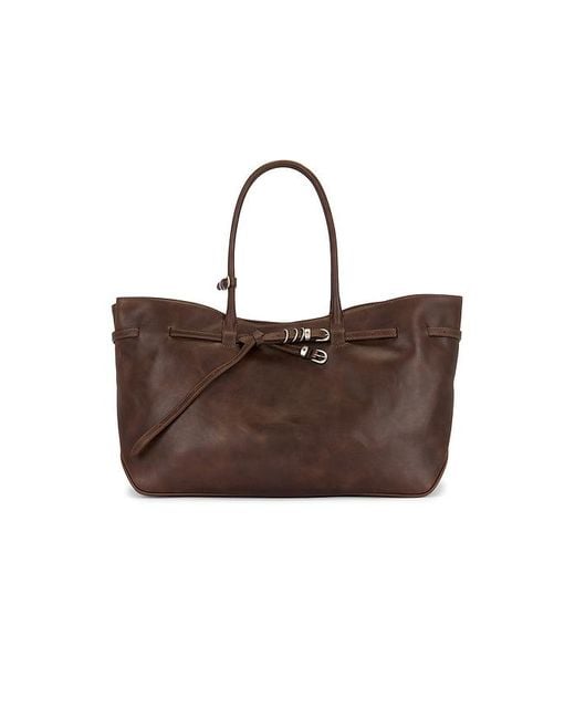 MARGE SHERWOOD Brown Grandma Used Large Bag