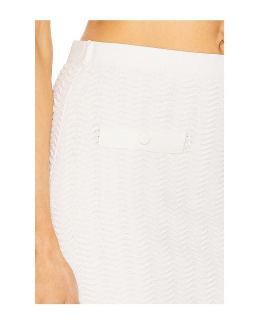 L'academie White 'Academie Salisa Scallop Skirt