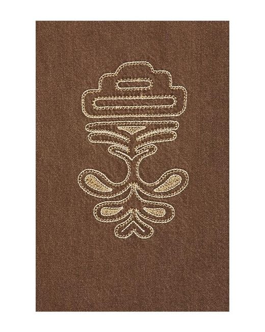 Agua Bendita Brown Ethan Shirt for men