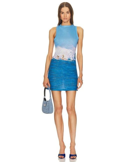Mirae Blue Surfin' Dress