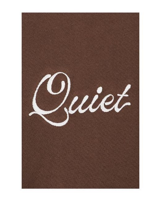 Quiet Golf Brown Hancock Crew Neck Sweatshirt