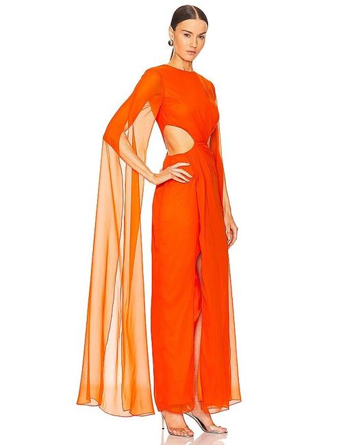 Yaura Orange Reni Dress