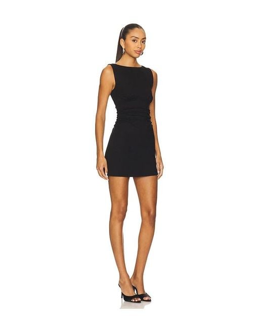 MAJORELLE Black Jette Mini Dress