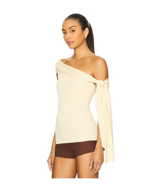 ALL THE WAYS Multicolor Mariah Asymmetrical Top