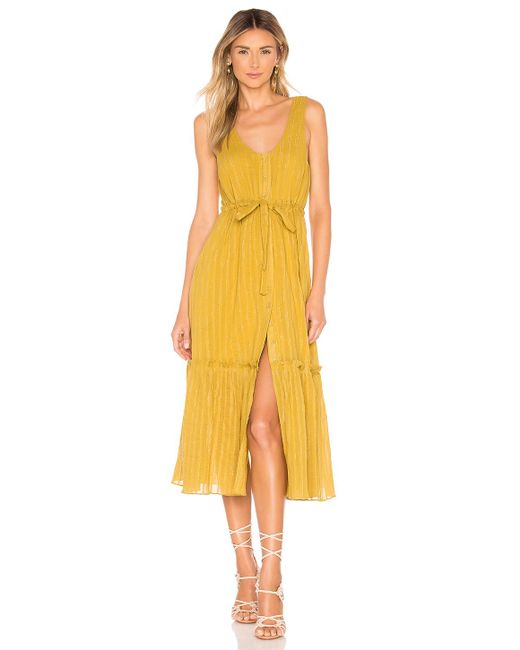 Tularosa Yellow Monroe Dress