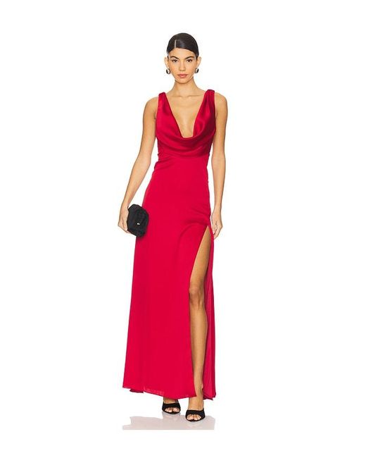 Katie May Red Sherman Gown
