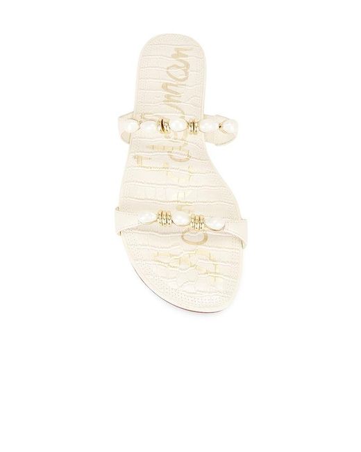 Sam Edelman White Cian Sandal