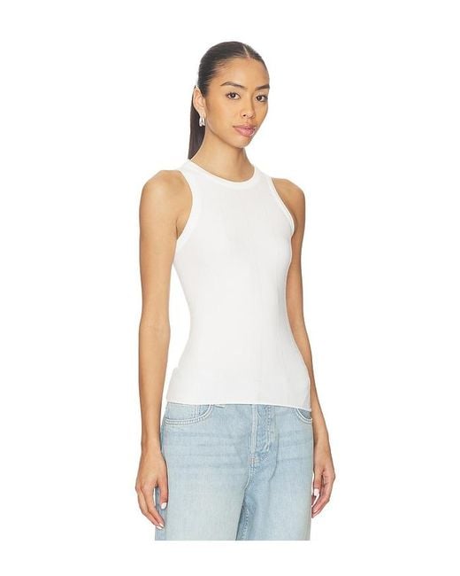Free People White So Soft Seamless Modal Tank