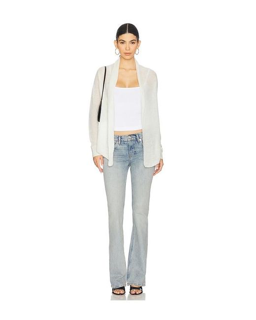 AllSaints White Laina Cardigan