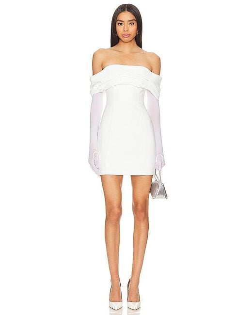 Amanda Uprichard White X Revolve Jania Dress
