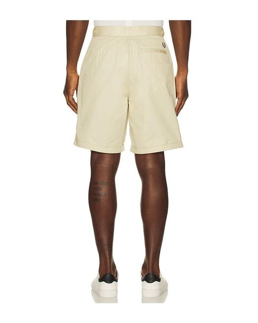 Fred Perry Natural Twill Shorts for men