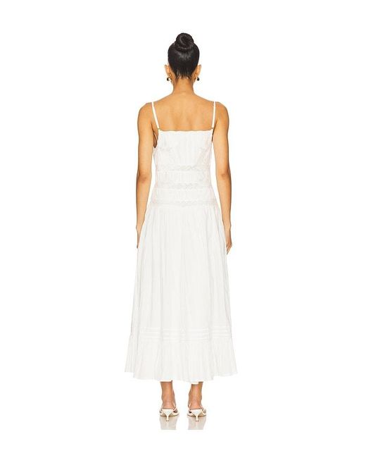 Tularosa White Ilana Maxi Dress