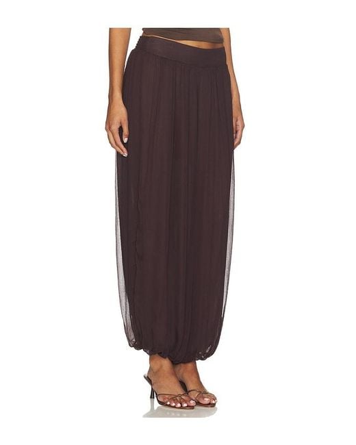Lovers + Friends Brown Cordelia Pant