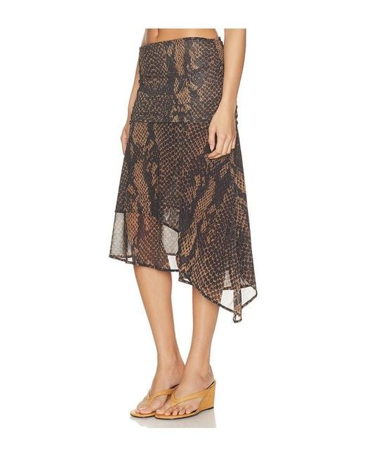 Feners Multicolor Festa Skirt