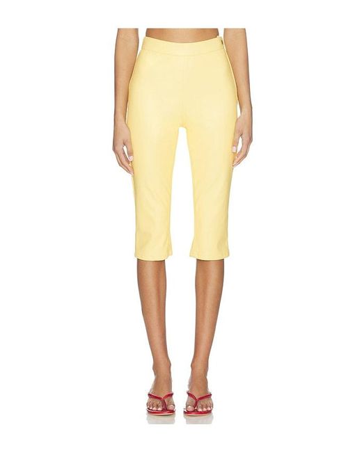 AFRM Yellow Calla Pant