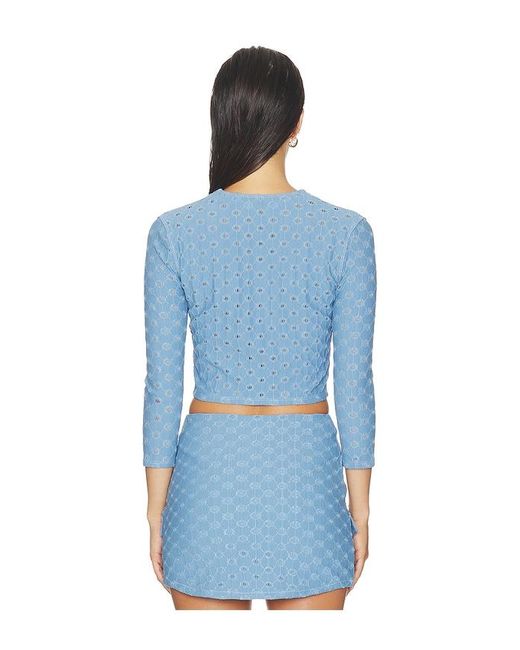 Devon Windsor Blue Reed Jacket