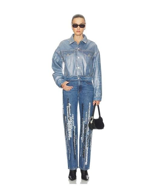 Chaqueta En Color Azul Talla (También En Xs/S) Alexander Wang de color Blue