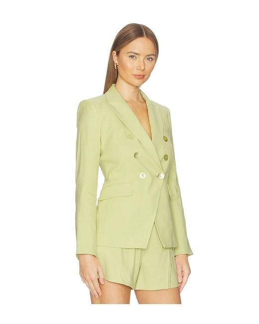 Veronica Beard Yellow Miller Dickey Jacket