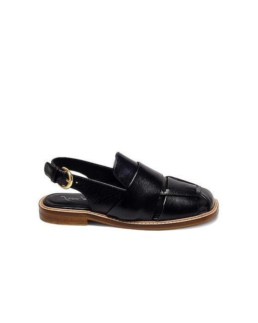 Free People Libby フィッシャーフラット Black